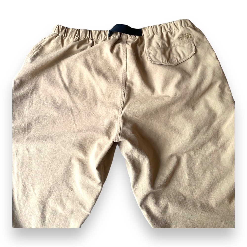 THE NORTH FACE Khaki Polyester Baggy Fit WorkWear Snow Pants - Picture 4 of 7